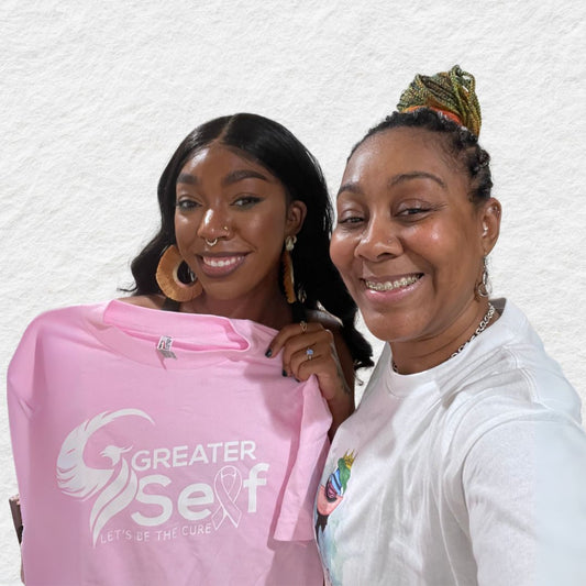 Greater Self Pink Apparel - Hoodie & T-Shirt for Comfort and Breast Cancer Awareness | Black Friday Deals | Limited Time Offer