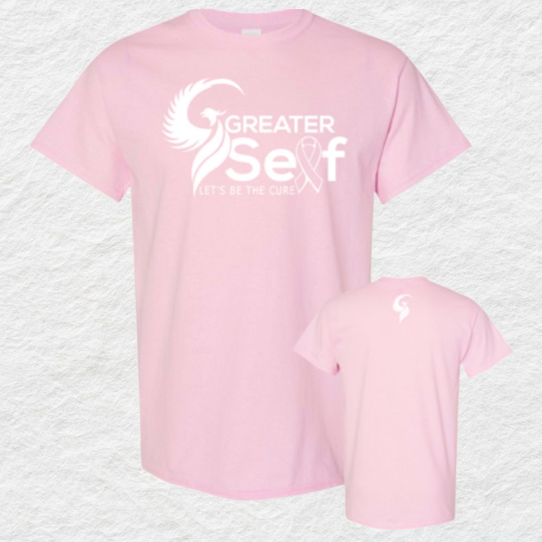 Greater Self Pink Apparel - Hoodie & T-Shirt for Comfort and Breast Cancer Awareness | Black Friday Deals | Limited Time Offer